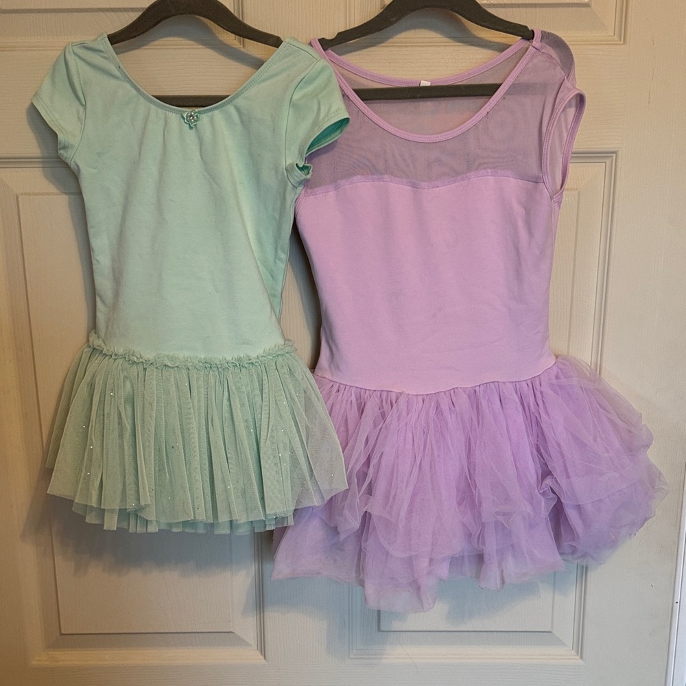 Charming Mint and Lavender Dance Costume Set